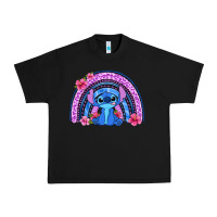 Black stitch rainbow Urban Heavy Tee - Zillion Design Studio