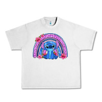 Lunar Rock stitch rainbow Urban Heavy Tee - Zillion Design Studio