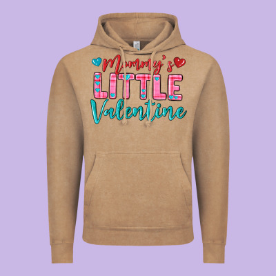 Vintage Hoodie momys little valentine