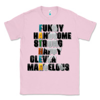 Bubblegum Pink father words Classic Tee - AdoDesignShop