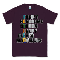 Plum father words Classic Tee - AdoDesignShop
