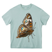 Arona Flying Common Buckeye Butterfly Heavy Core Tee - LillyAllenDesigns