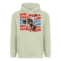 Matcha make america cowboy again Heavyweight Hoodie - MaliasSmallBusiness