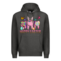 Charcoal Heather Happy Easter Dental And Egg Premium Hoodie - BundleAndBundleShop