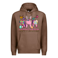 Chestnut Happy Easter Dental And Egg Premium Hoodie - BundleAndBundleShop