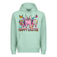 Seafoam Happy Easter Dental And Egg Premium Hoodie - BundleAndBundleShop