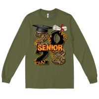 Army Green gold senıor 2023 Long Sleeve Tee - AdoDesignShop
