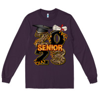 Plum gold senıor 2023 Long Sleeve Tee - AdoDesignShop