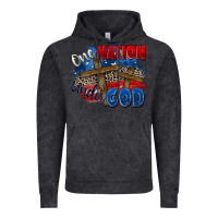 Vintage Black one nation under god Vintage Hoodie - Zillion Design Studio