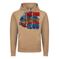 Vintage Coffee one nation under god Vintage Hoodie - Zillion Design Studio