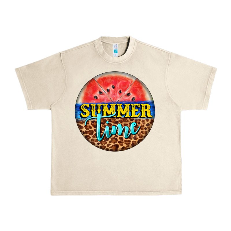 Summer Time Watermelon Urban Heavy Tee by BarkalooDesign | Teevron