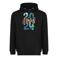 Black senior 2024 Heavyweight Hoodie - MaliasSmallBusiness