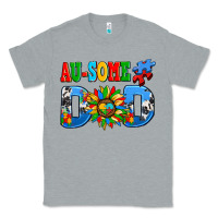 Ausome Autism Dad Classic Tee | Teevron