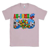 Lilac ausome autism dad Classic Tee - AdoDesignShop