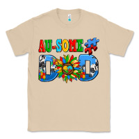 Mushroom ausome autism dad Classic Tee - AdoDesignShop