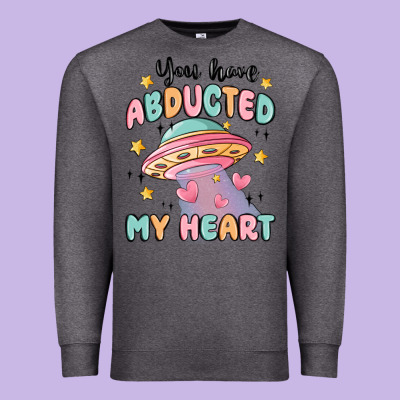 You Have Abducted My Heart Premium Sweatshirt Designed By Maliassmallbusiness