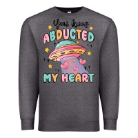 Charcoal Heather you have abducted my heart Premium Sweatshirt - MaliasSmallBusiness