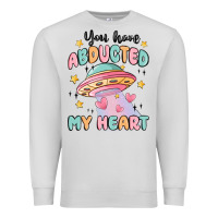 Dove Grey you have abducted my heart Premium Sweatshirt - MaliasSmallBusiness
