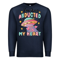 Navy you have abducted my heart Premium Sweatshirt - MaliasSmallBusiness