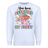 White you have abducted my heart Premium Sweatshirt - MaliasSmallBusiness