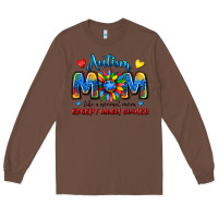 Chestnut autism mom like a normal mom except much cooler Long Sleeve Tee - JahusDesignShop