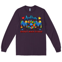 Plum autism mom like a normal mom except much cooler Long Sleeve Tee - JahusDesignShop