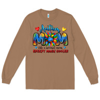 Toasted Coconut autism mom like a normal mom except much cooler Long Sleeve Tee - JahusDesignShop