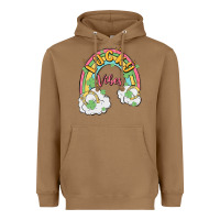 Toasted Coconut lucky vibes Heavyweight Hoodie - MaliasSmallBusiness
