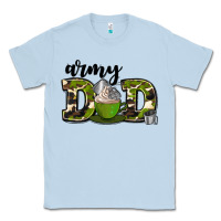 Dusty Blue army dad Classic Tee - AdoDesignShop