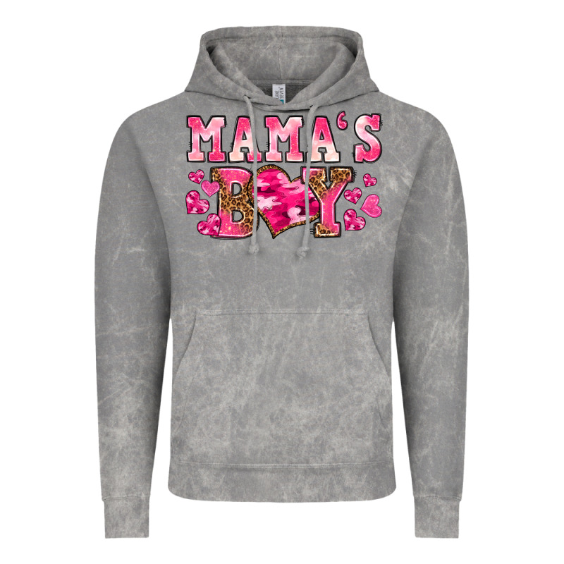 Valentines Day Mamas Boy Vintage Hoodie by texasbilliewilder | Teevron
