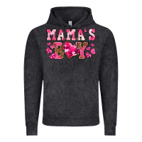Vintage Black valentines day mamas boy Vintage Hoodie - texasbilliewilder
