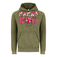 Vintage Olive valentines day mamas boy Vintage Hoodie - texasbilliewilder