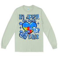 Matcha in april we wear blue Long Sleeve Tee - JahusDesignShop