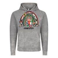 Cloud Rock Christmas nurselife rainbow Vintage Hoodie - JahusDesignShop