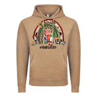 Vintage Coffee Christmas nurselife rainbow Vintage Hoodie - JahusDesignShop
