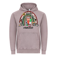 Vintage Zinc Christmas nurselife rainbow Vintage Hoodie - JahusDesignShop