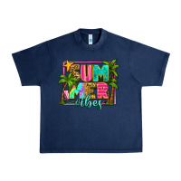 Navy summer vibes Urban Heavy Tee - Zillion Design Studio