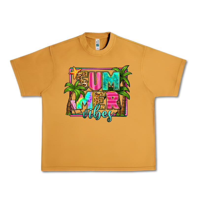 Summer Vibes Urban Heavy Tee by Zillion Design Studio | Teevron