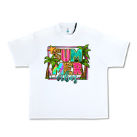 White summer vibes Urban Heavy Tee - Zillion Design Studio