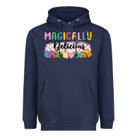 Navy magically delicious Heavyweight Hoodie - MaliasSmallBusiness