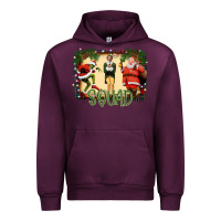 Mauve Wine christmas friends squad Urban Hoodie - Bettercallsaul