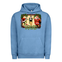 Pigment Pebble Blue christmas friends squad Urban Hoodie - Bettercallsaul