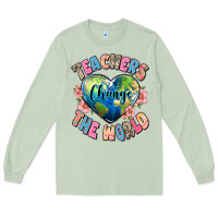 Matcha teachers change the world Long Sleeve Tee - JahusDesignShop