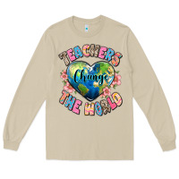 Mushroom teachers change the world Long Sleeve Tee - JahusDesignShop