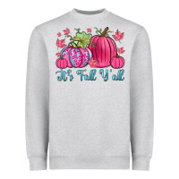 Heather Grey it s fall y all Heavyweight Sweatshirt - Zillion Design Studio