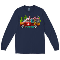 Lpn Nurse Truck With Cactus And Sunflowers Long Sleeve Tee | Teevron