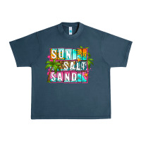 Midnight Navy sun salt sand summer Urban Heavy Tee - Zillion Design Studio