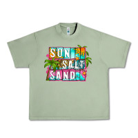 Oil Green sun salt sand summer Urban Heavy Tee - Zillion Design Studio
