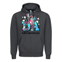 Smoke da dental assistant Zipper Hoodie - AdoDesignShop