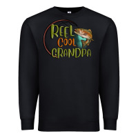 Black reel cool  grandpa Premium Sweatshirt - MaliasSmallBusiness